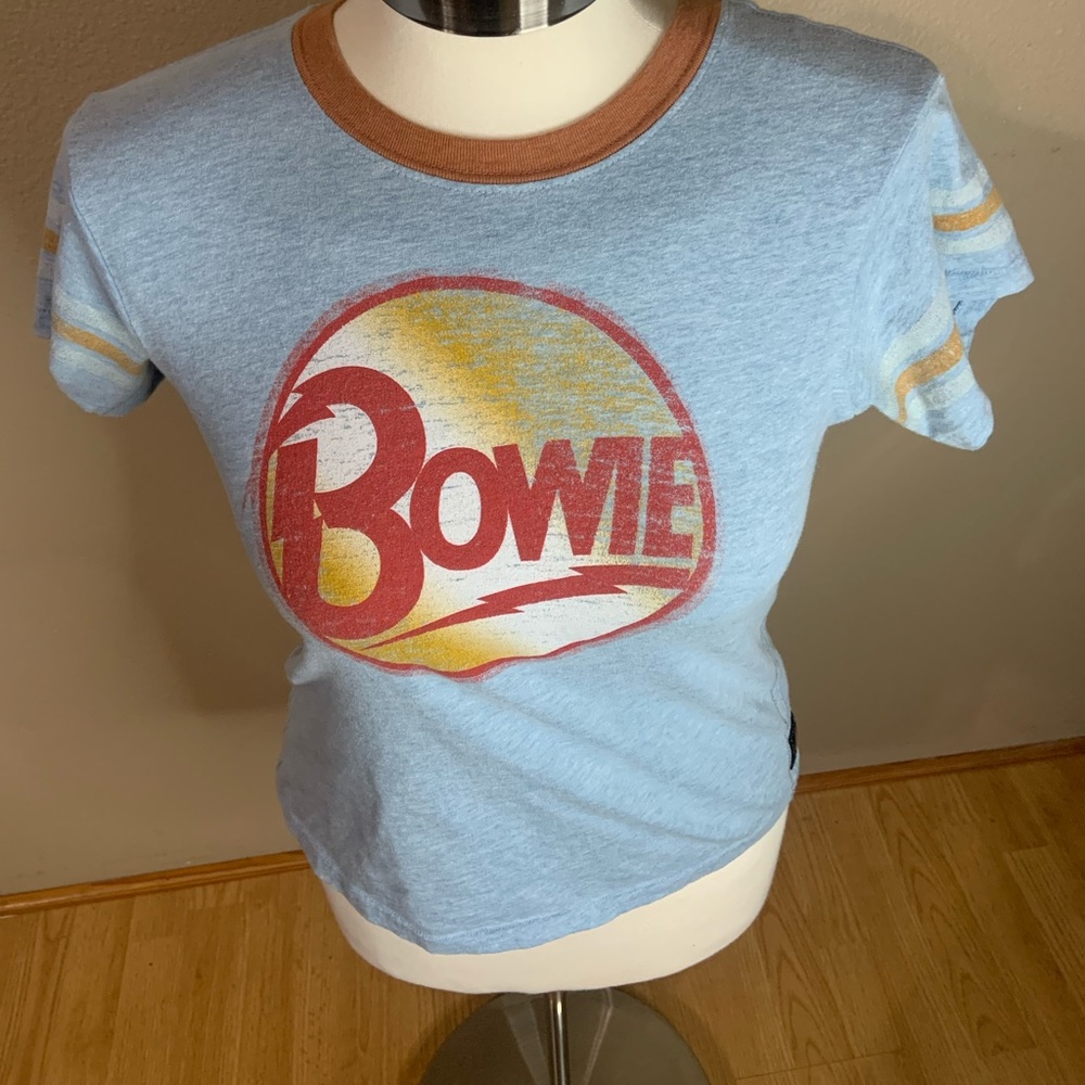 Women’s Trunk Ltd David Bowie band tee size XS
